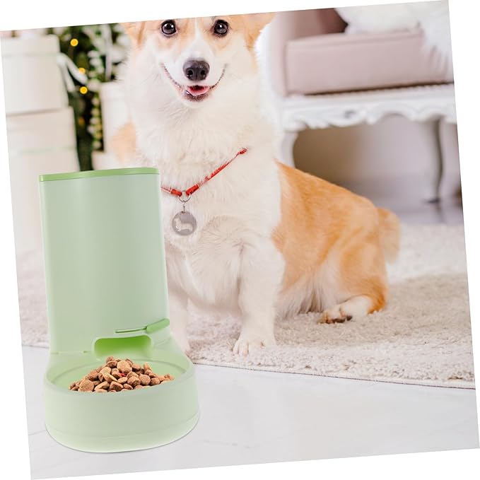 Mipcase Automatic Pet Feeder Capacity Non-Spill Dog Bowl Outdoor Cat Feeding Station Auto Feeder for Cats Dogs Sturdy Build for Pet Hydration