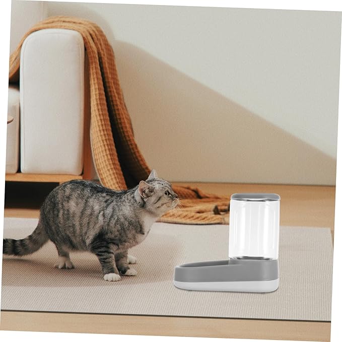 Pet Automatic Food Feeder and Water Dispenser for Dogs and Cats Portion Control and Timed Feeding Elegant for Small and Pets