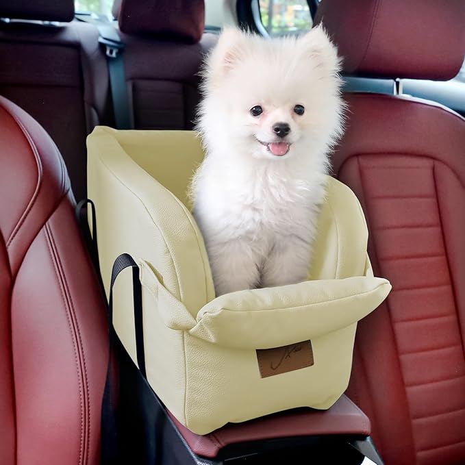 Dog Car Seat Centre Console Dog Booster Seat Dogs Console Car Seat for Dogs Cats Pets Up to 13lbs