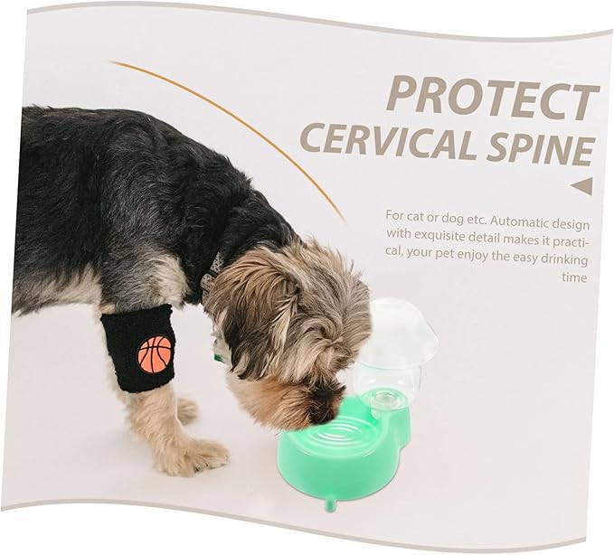 POPETPOP Automatic PET Water Feeder 1.5L Capacity Dog Water Dispenser Food-Grade Plastic for Dogs and Cats Easy to Use No Spill
