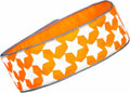 SafetyPUP XD Reflective Dog Collar – Blaze Orange Dog Collar, Adjustable Closure for a High Visibility Customizable Collar for Goats, Dogs, Deer, and Livestock. Reflective Stars Enhance Night Safety