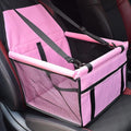 Pet Car Booster Seat Dog Car Seat Travel Carrier Cage Vehicles Upgrade Deluxe Washable Portable Breathable Folding Soft Washable Travel Bags for Dogs Cats or Other Small Pet