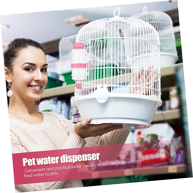 Hanging PET Water Dispenser Automatic Water Feeder for Dogs and Cats Leak-Proof Gravity Drinker Ball for Rabbits and Chinchillas