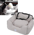 Dog Car Seat Fashionable Pet Car Bed, Removable Dog Booster Seat, Machine Washable