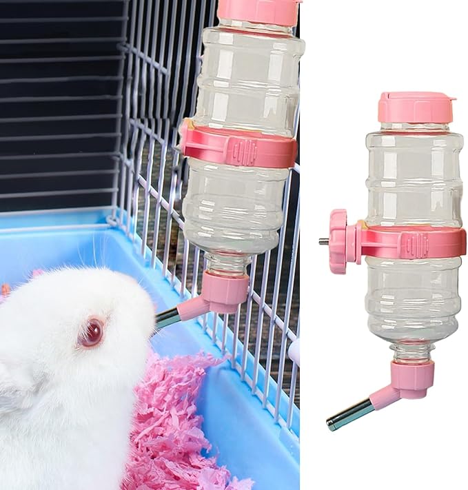 Pet Drinking Fountains Dog Water Dispenser Dog Kettle Bottle Pet Cage Water Feeder with Automatically Feeding Water