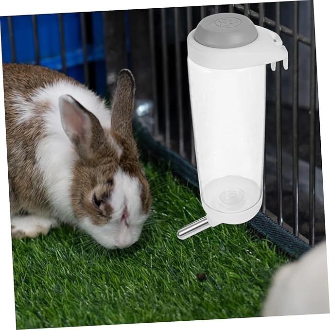 Garneck 2pcs Pet Automatic Water Feeder for Dogs and Cats Hanging Water Dispenser Capacity Easy to Install Keeps Pets Dry and Comfortable