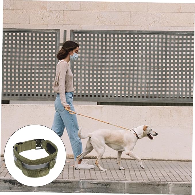 Reflective Heavy Duty Adjustable Pet Accessory for and Outdoor Use
