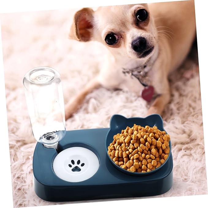 BESPORTBLE Cat Dog Water Feeder Automatic Pet Feeder Bowl Stable Basin Plastic Easy to Maintain
