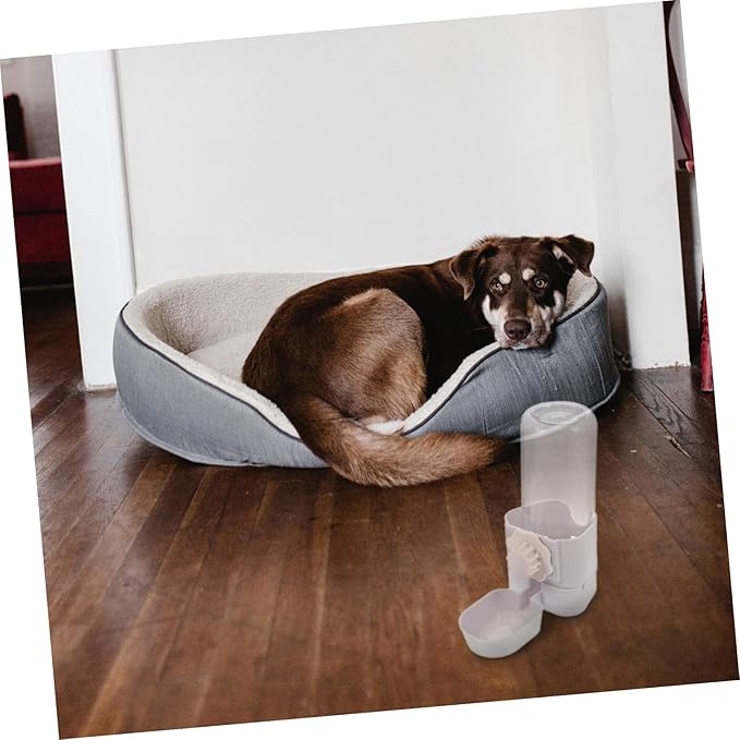Sosoport Hanging Pet Water Dispenser for Cats and Animals Easy to Install and Durable Automatic Water Bottle Compact Design for Pet Cages