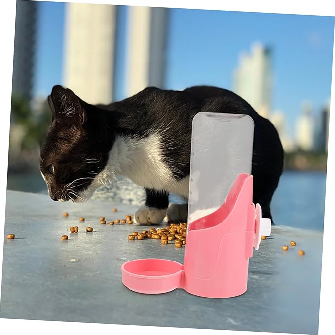 Totority Hanging Cat Feeder Pet Water Dispenser Dog Automatic Water Dispenser Rabbit Feeder