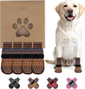 KOOLTAIL Dog Socks to Prevent Licking Paws for Hardwood Floors Anti Slip,Warm Winter Pet Boots&Paw Protector with Grippers,Double Sides Puppy Shoes Booties for Small Medium Large Senior Dogs S
