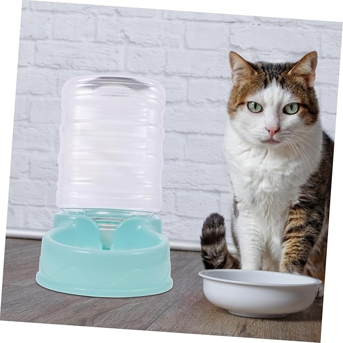 Feeder Bowl for Cats Automatic Pet Water Dispenser Intelligent Cat Water Feeder -Resistant Plastic