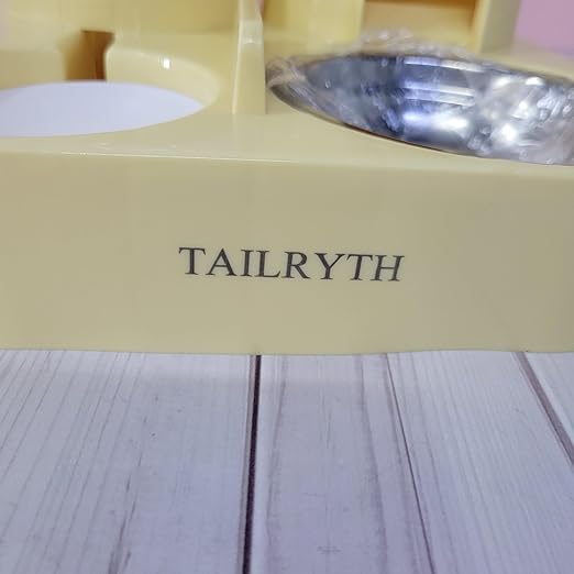 TAILRYTH Pet dishes Pet Dishes for Dogs and Cats – Automatic Feeding & Watering System with Large Capacity and Easy Cleaning