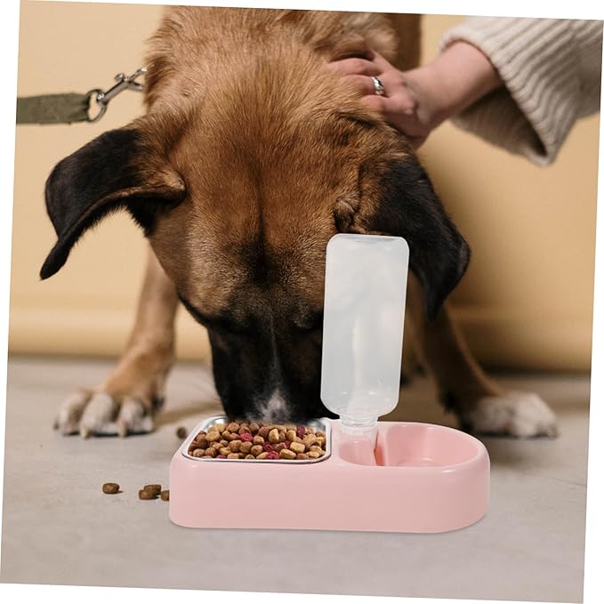 BESPORTBLE Pet Supplies Automatic Pet Water Dispenser for Cats Dogs Sturdy Double Bowl Design