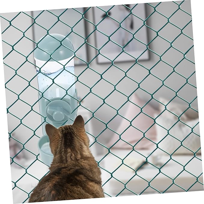 HEMOTON Automatic PET Water Feeder for Cats and Dogs Hanging Design Tip Plastic Water Dispenser 1.5L Capacity for Home Use Easy to Clean