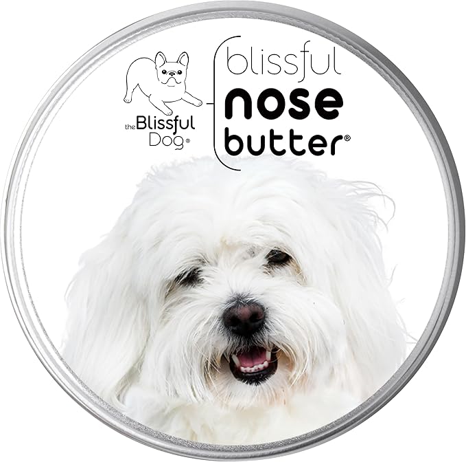 The Blissful Dog Coton De Tulear Unscented Nose Butter, 8-Ounce