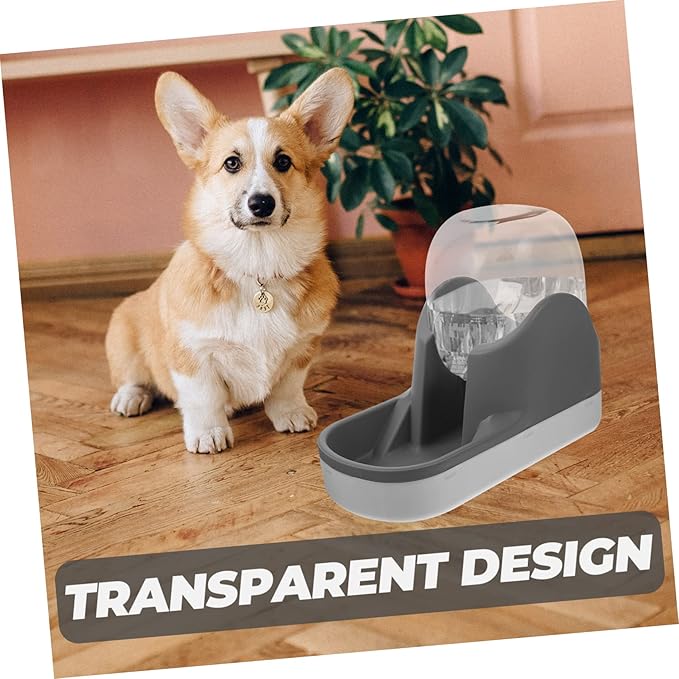 BESPORTBLE Automatic Pet Water Dispenser Capacity Feeder for Cats and Dogs Removable Design and Safe Material Compact Easy to Use Stylish
