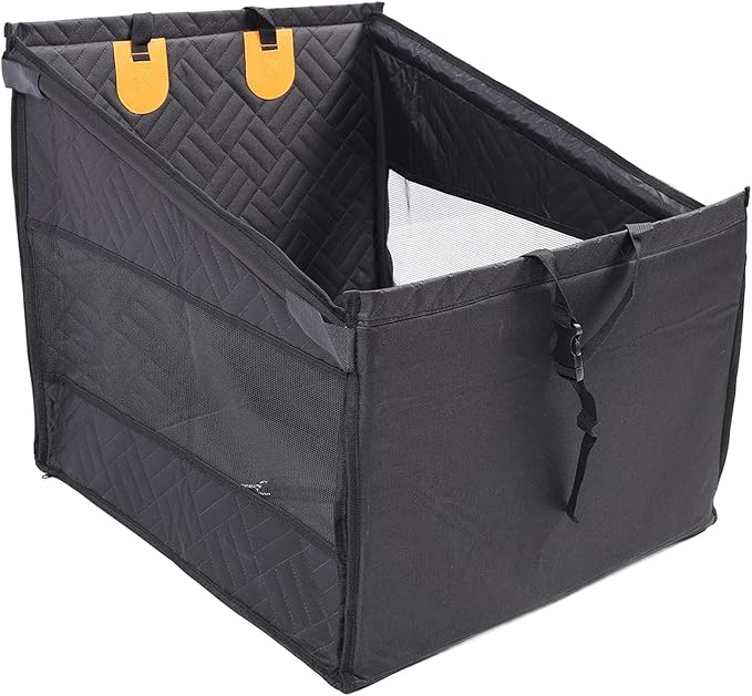 Dog Car Seat, Portable Dog Booster Seat Oxford Fabric Breathable Pet Car Seat Travel Bed for Small Medium Dogs Puppy