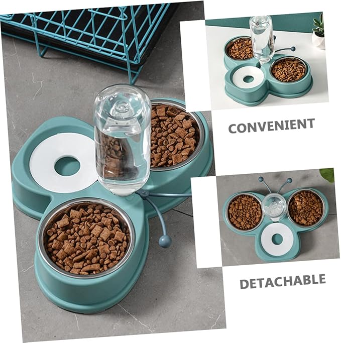 MERRYHAPY Automatic Dog Waterer Feeder Pet Water Dispenser for Kitten Puppy Cat Accessory Sturdy Safe Design