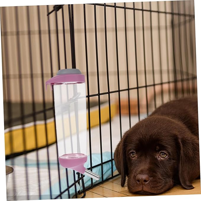 Yardwe 2pcs Pet Accessories Automatic Water Feeder for Dogs Cats Safe Material Easy to Clean