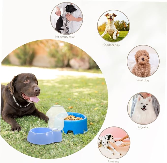 Dog Feeder Automatic Pet Water Dispenser for Dogs Cat Water Bowl and Food Station