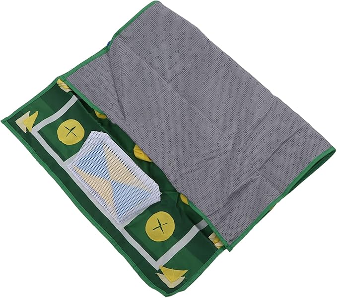 Dog Sniff Blanket Snuffle Mat 39.4 x 25.6in Grass Green - Interactive Pet Nose Work Toy, Durable Polyester for Stress Relief and Mental Stimulation