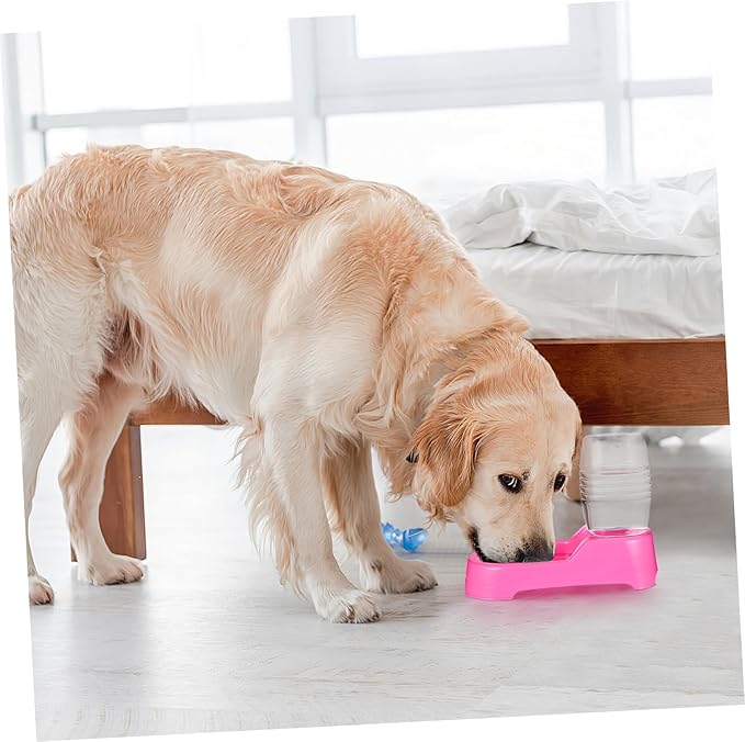 Creative Pet Water Feeder for Dogs and Puppies Automatic Drinking Bowl Safe and Smooth Design for Home and Pet Shops