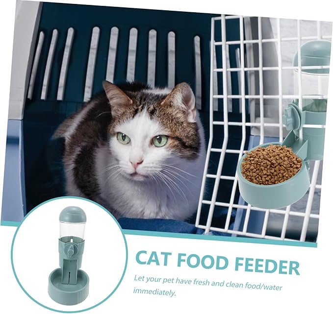 BESPORTBLE Automatic Dog Feeder Non-Skid Base Lightweight Hanging Pet Feeding Bowl for Dogs Cats Easy to Versatile Automatic Puppy Device for Home and Travel
