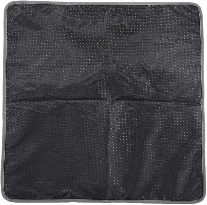 Pet Sniffing Pad Dog Cat Felt Nose Work Feeding Mat Durable Elastic Sniffing Foraging Training Playing Blanket Safe Non Slip Back Design for Pets Indoor Play Brown 60x60cm