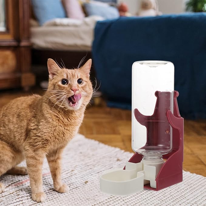 balacoo Automatic Pet Water Feeder for Cats Dogs and Animals Easy to Install Hanging Water Dispenser and Stable Design
