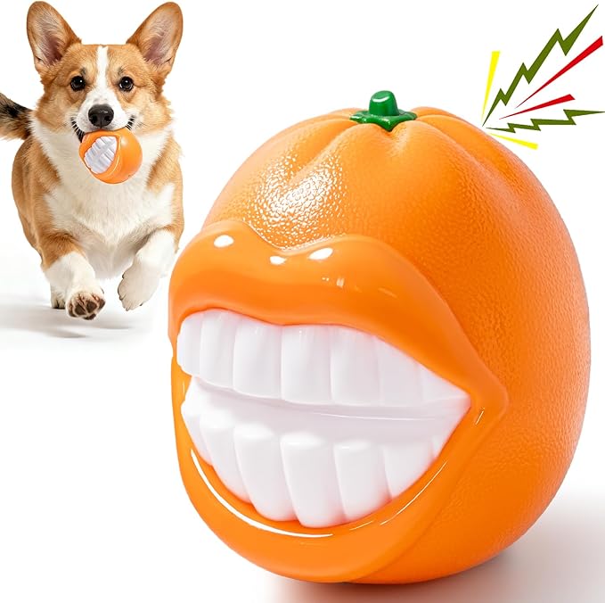 Squeak Dog Toys for Medium/Large Dogs, Dog Toys to Keep Them Busy,Interactive Dog Chew Toys for Enhance The Relationship with Dog,Dog Toy for Indoor Outdoor Water Play Catch,Gift for Dog
