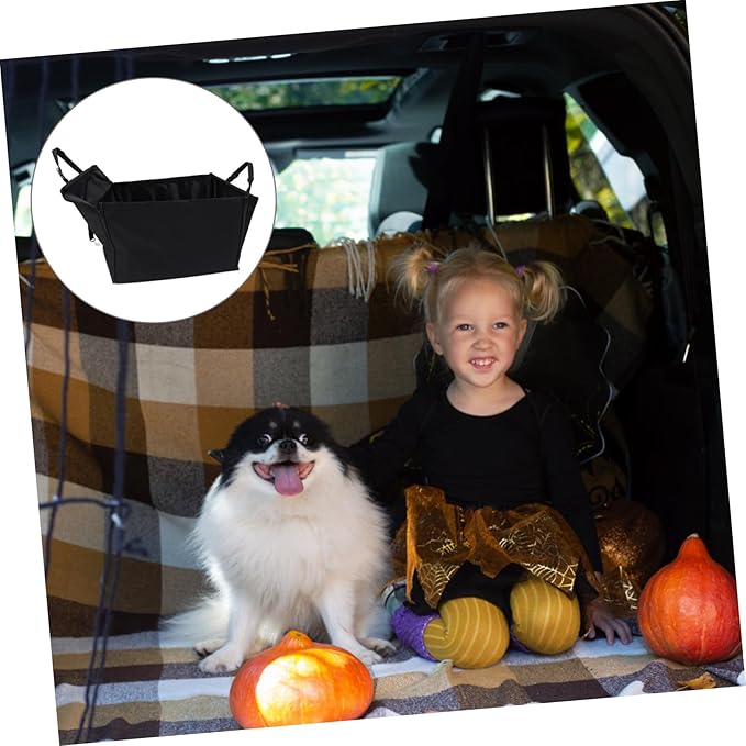 Car PET Seat Cover Breathable Waterproof PET Cushion for Dogs and Cats Portable Dog Car Seat Non-Slip Backing and Storage Pockets