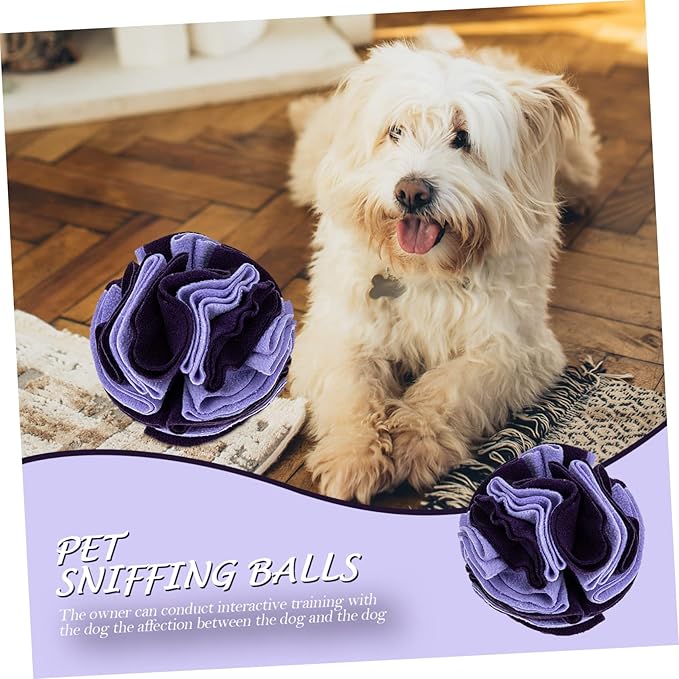 Happyyami Dog Sniffing Training Toy Interactive Slow Feeding for Pets Upgraded Sniffing Mat Design Sense of Smell Boredom Easy to Clean