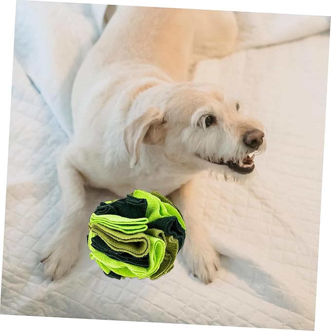 VICASKY Dog Ball Toys Interactive Sniffing Dog Toy Slow Feeder for Healthy Eating