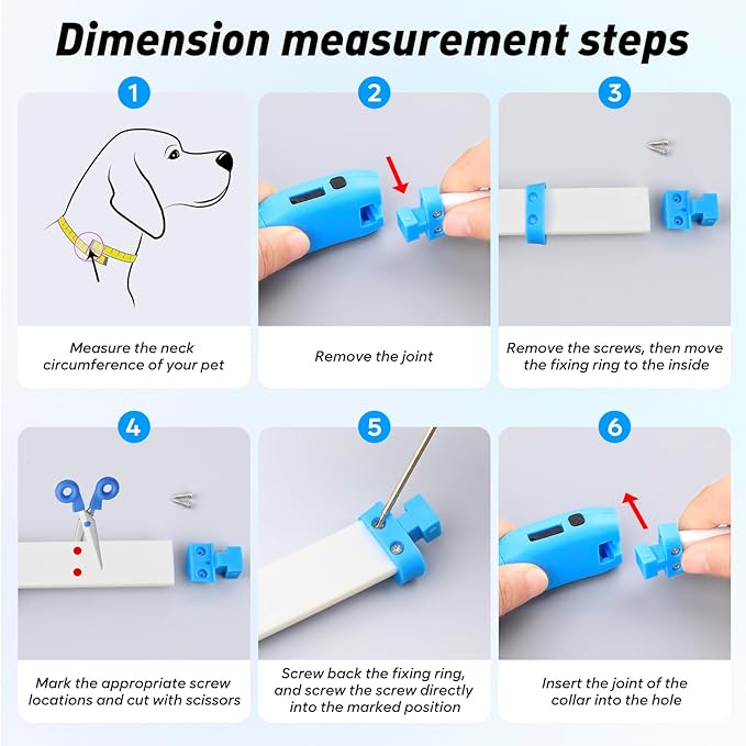 LED Dog Collar with 12 Lighting Modes-Rechargeable Dog Light Glow in The Dark for Night Walking, Adjustable Light Up Dog Collar for Small/Medium/Large Dogs, 1-H Charge & 12H Runtime, Blue