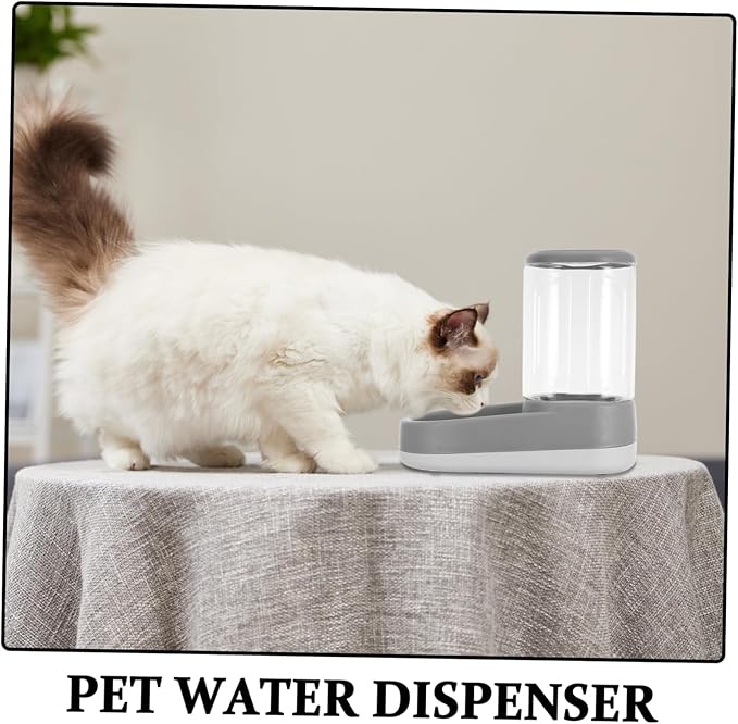 Automatic Pet Feeder and Water Dispenser for Dogs and Cats Portion Control Food-Grade Materials for Small to Pets for Home Travel