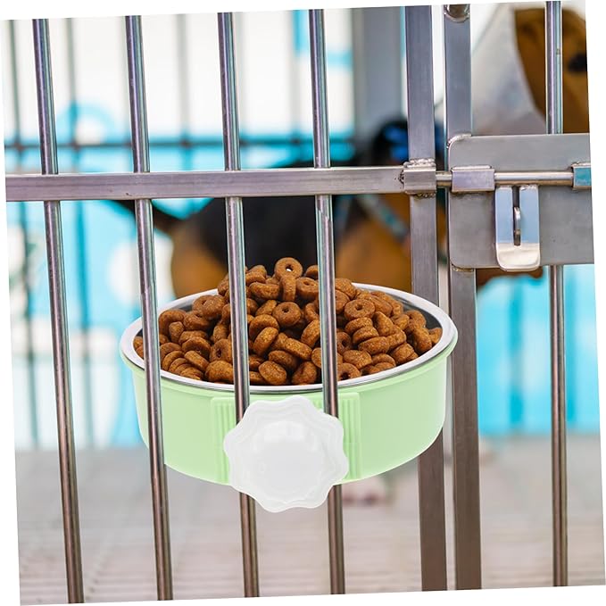Generic Dog Feeder Pet Food Storage Containers Feeders Kennel Mats Kitten Bowls Feeding Station Automatic Cat Feeder Cat Bowl Stand Pet Feeding Mat Dog Bowls with Stand Toy Green
