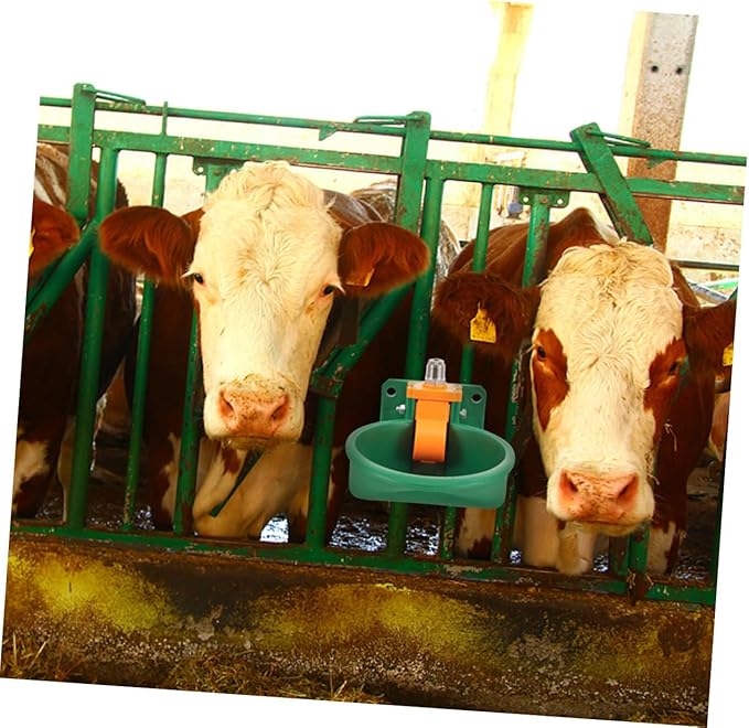Sheep Goat Automatic Water Dispenser Horse Feeder Livestock Waterer Plastic Drinking Bowl Farm Use Easy to Clean