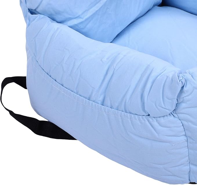 Pssopp Pet Car Seat Small Dogs Pet Car Seat, Portable Travel Bed for Travel and Outdoor Trips Dog Supplies
