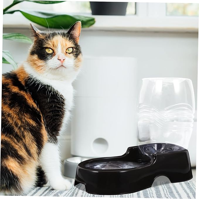 VICASKY Automatic PET Water Dispenser Fountain for Cats and Dogs 900ml Healthy Waterer Replacement Filters Dog Water Bottle Feeder for Small Pets Random Color