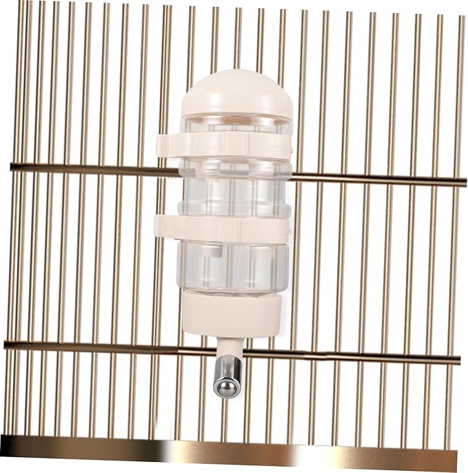 BESPORTBLE Automatic Pet Water Dispenser for Dogs and Cats Water Bottle with Stainless Steel Nozzle Easy to Install Pet Waterer for Cages and Travel