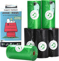 The Original Poop Bags® Peanuts Dog Waste Bags – 38% USDA Certified Plant Based, Leak-Proof & Durable Leash Rolls, Unscented (120 Count)