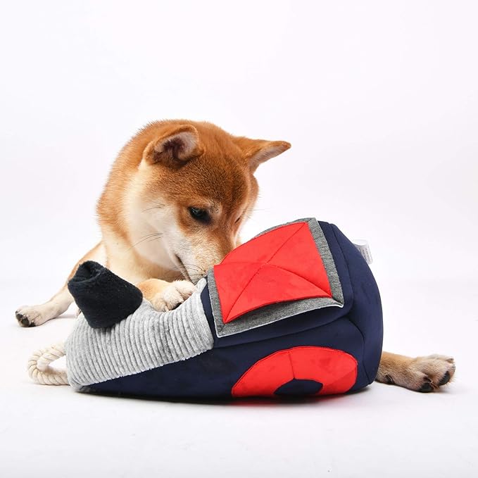 Puppia Nosework Toy- Farm House - Navy
