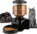 Automatic Cat Feeder, Smart Feeder,5.5 Liter Pet Food Dispenser Digital Programmable Timer,Voice Recording Up to 3 Meals for Small Medium Large Cats Dogs Pets