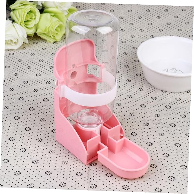 BESPORTBLE Automatic Pet Waterer 500ml Animal Water Dispenser for Dogs Cats Birds Easy Install
