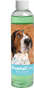 Healthy Breeds Dog Dental Care Water Additive for Treeing Walker Coonhound - Helps Freshen Breath, Reduce Plaque & Control Tartar - Mint Flavor - 8 oz
