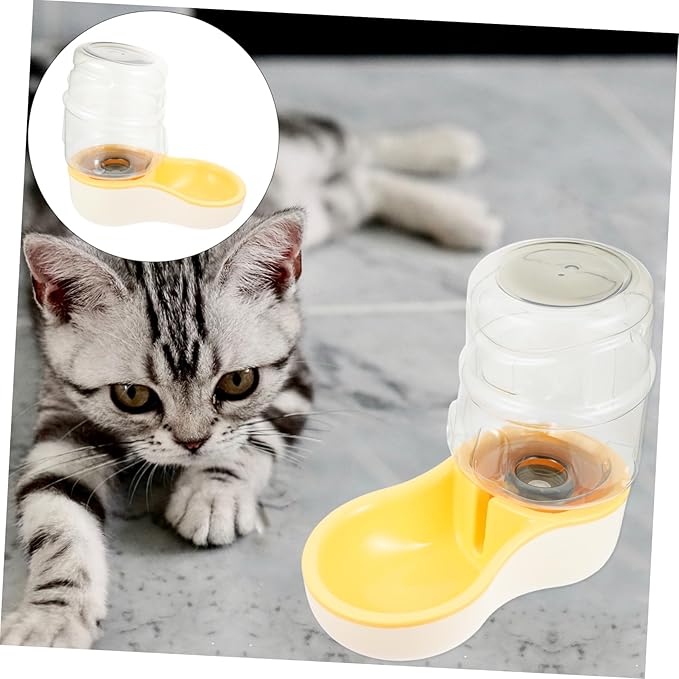 Automatic Pet Water Fountain Dog Water Dispenser Bowl for Small Dogs Cats Rabbits Sturdy Material Easy to