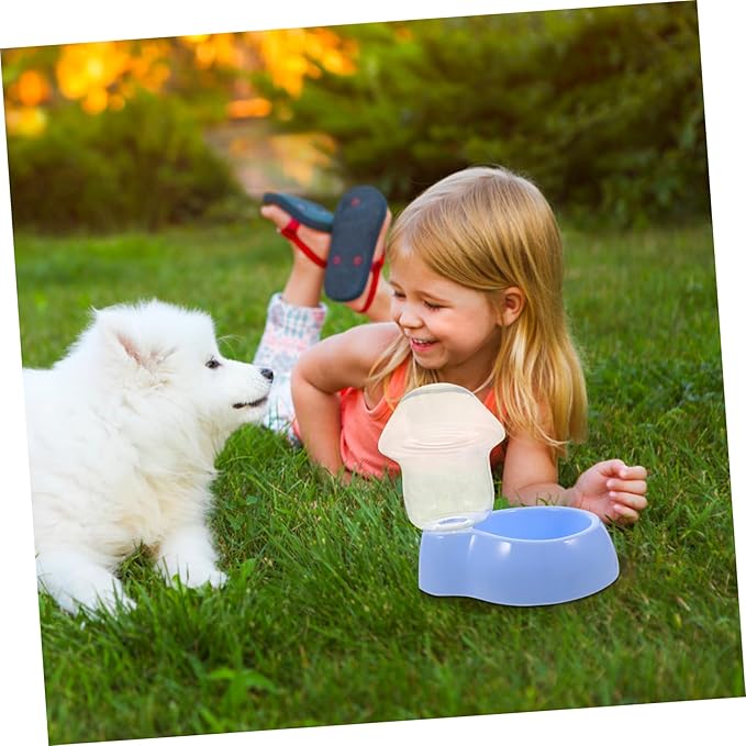 Dog Water Bowl Dispenser Automatic Pet Feeder Large Capacity Easy to