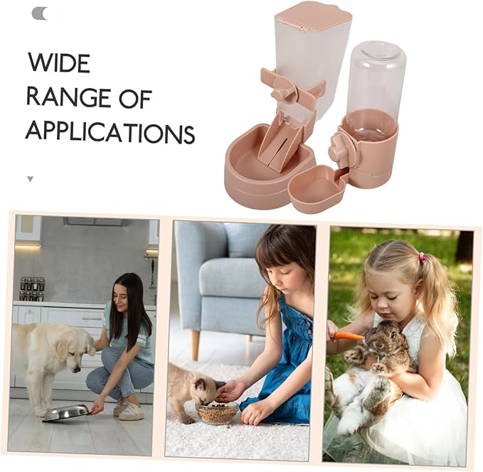 POPETPOP Dog Automatic Water Dispenser Pet Feeder Bowl Dispenser Stable Hanging Type