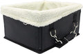 FixtureDisplays® Pet Dog Cat Seat Booster Car Carrier Bag Pet Travel Messenger Tote Soft Kennel 12235-BLACK